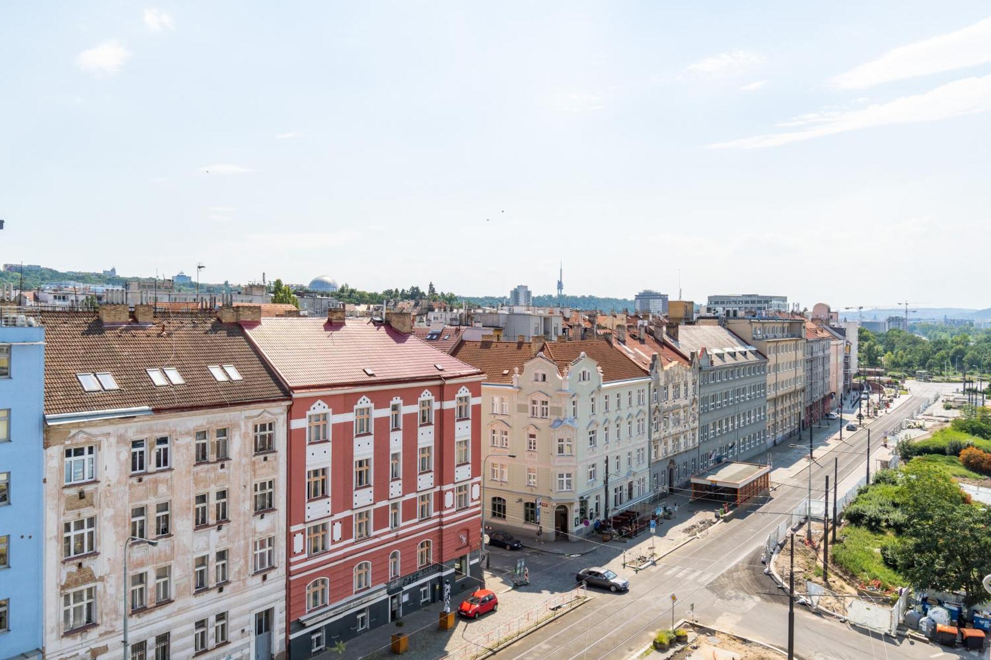 Brand New Studio Apartment # 45 With Free Parking In The City Center Praha Bagian luar foto